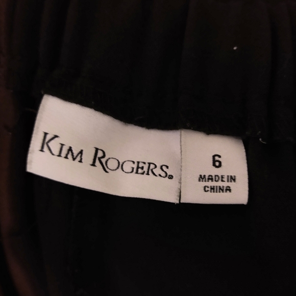 🌹Kim Rogers Dark Brown Dress Pants Size 6 - Picture 6 of 7